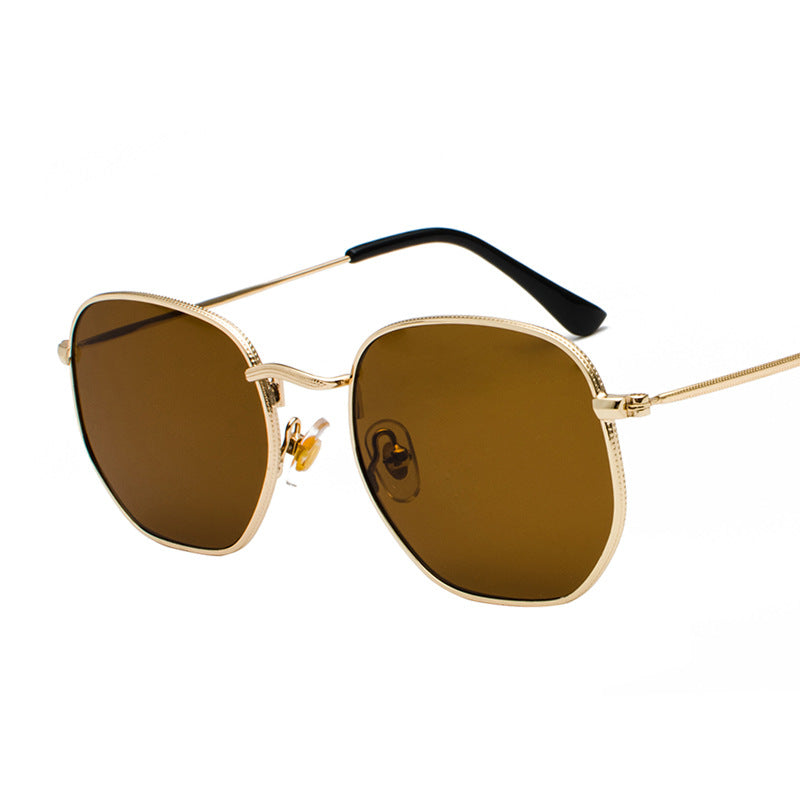 Wholesale Jetset 7006 Unique Irregular Fashionable Metal Sunglasses Artistic Style Eyewear For Men Women